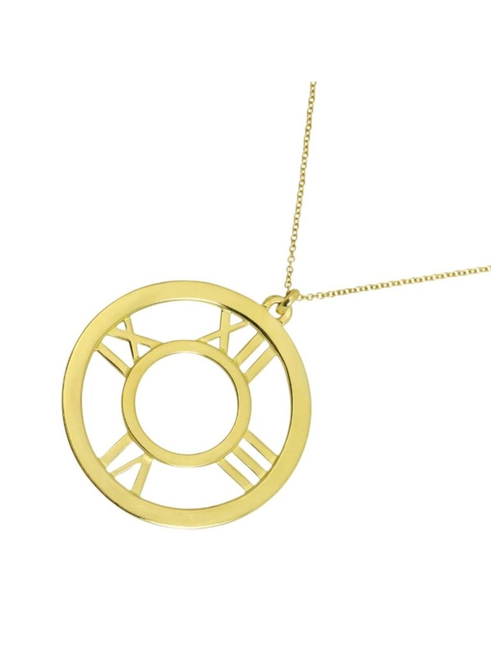 Tiffany & Co Atlas Necklace 46 18k Yellow Gold